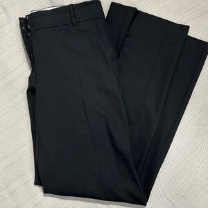 J. Crew x Tollegno 1900 size 6 black pants, 96% wool, office, event, date night